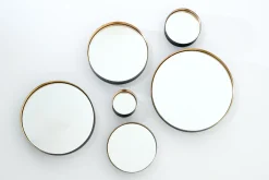 Miroirs|Décoration<Flamant MARKHAM, miroir, rond, M Noir