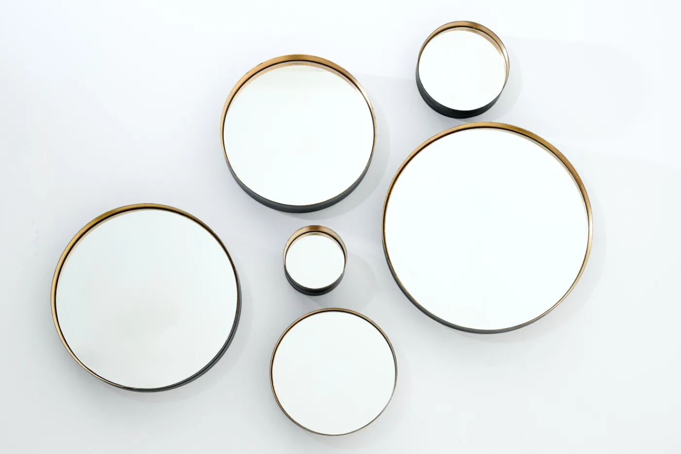 Miroirs|Décoration<Flamant MARKHAM, miroir, rond, XXL Noir