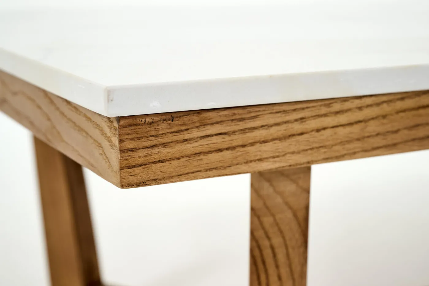 Tables De Salon|Tables De Salon<Flamant MARNIX, table basse, chêne et pierre, 90x90 Mixte