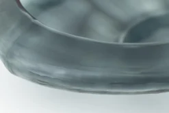 Plats|Plats<Flamant MARSHALL, coupe, verre Bleu