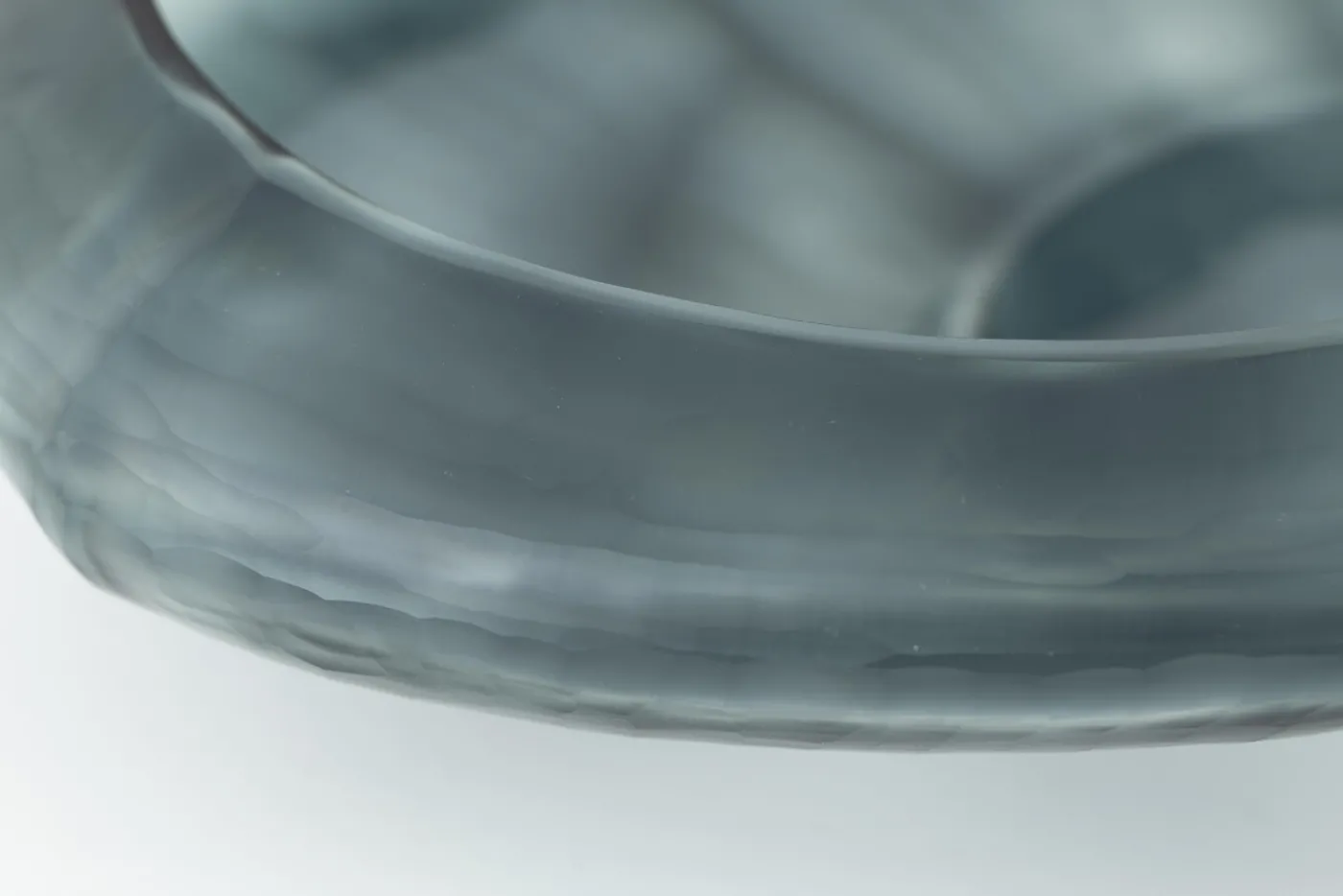 Plats|Plats<Flamant MARSHALL, coupe, verre Bleu
