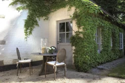 Chaises|Chaises<Flamant MARY, chaise avec accoudoirs de jardin, métal et finition rouille Brun