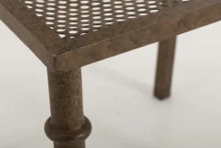 Chaises|Chaises<Flamant MARY, chaise de jardin, métal et finition rouille Brun