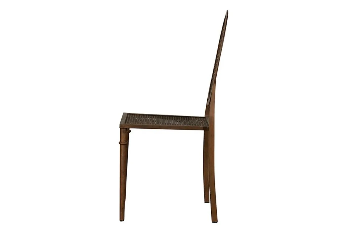 Chaises|Chaises<Flamant MARY, chaise de jardin, métal et finition rouille Brun