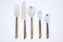 Couverts|Couverts<Flamant MATEI, couverts, set de 5 Or