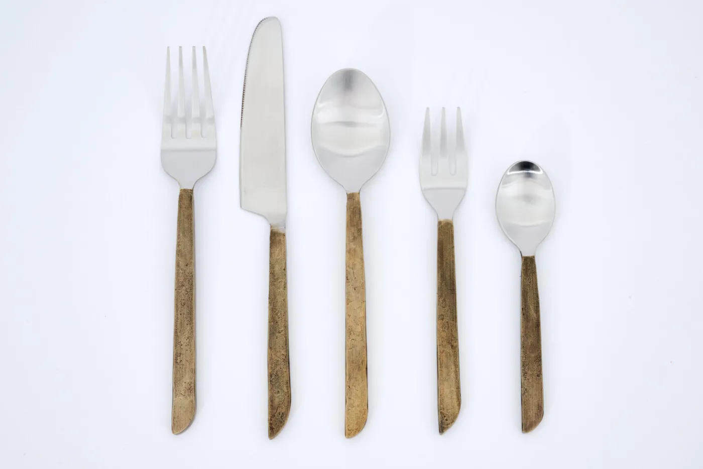 Couverts|Couverts<Flamant MATEI, couverts, set de 5 Or