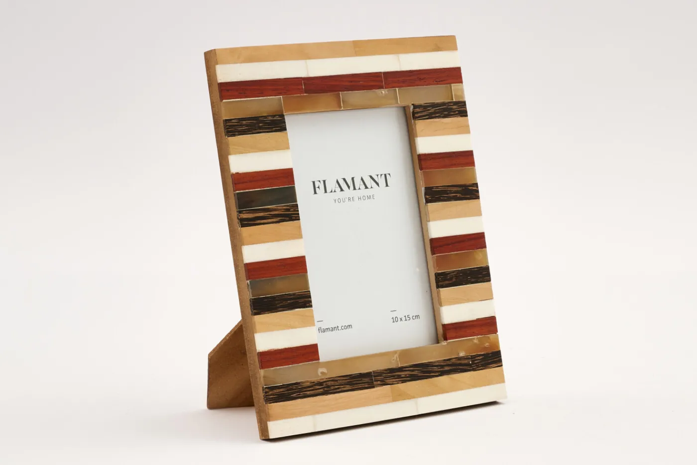 Cadres Photo|Cadres Photo<Flamant MATHILDE, cadre photo, bois, corne and os, 10x15 Mixte