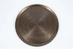 Accessoires|Plateaux<Flamant MATS, plateau, métal, XL Argent
