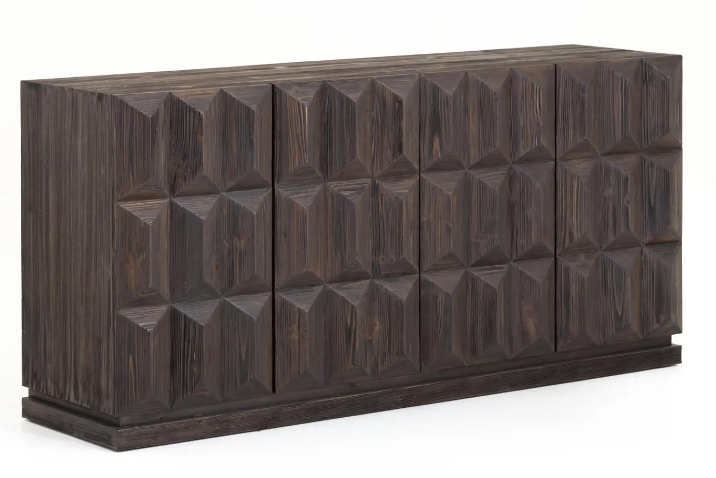 Armoires|Armoires<Flamant MATTHEWS, buffet, 4 portes, Brun
