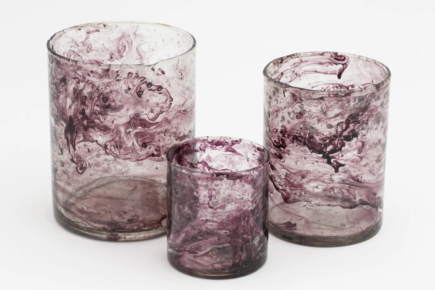 Porte Bougie, Chauffe-Plats Et Photophores|Porte Bougie, Chauffe-Plats Et Photophores<Flamant MAUBOIS, photophore, verre, S Pourpre