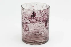 Porte Bougie, Chauffe-Plats Et Photophores|Porte Bougie, Chauffe-Plats Et Photophores<Flamant MAUBOIS, photophore, verre, L Pourpre