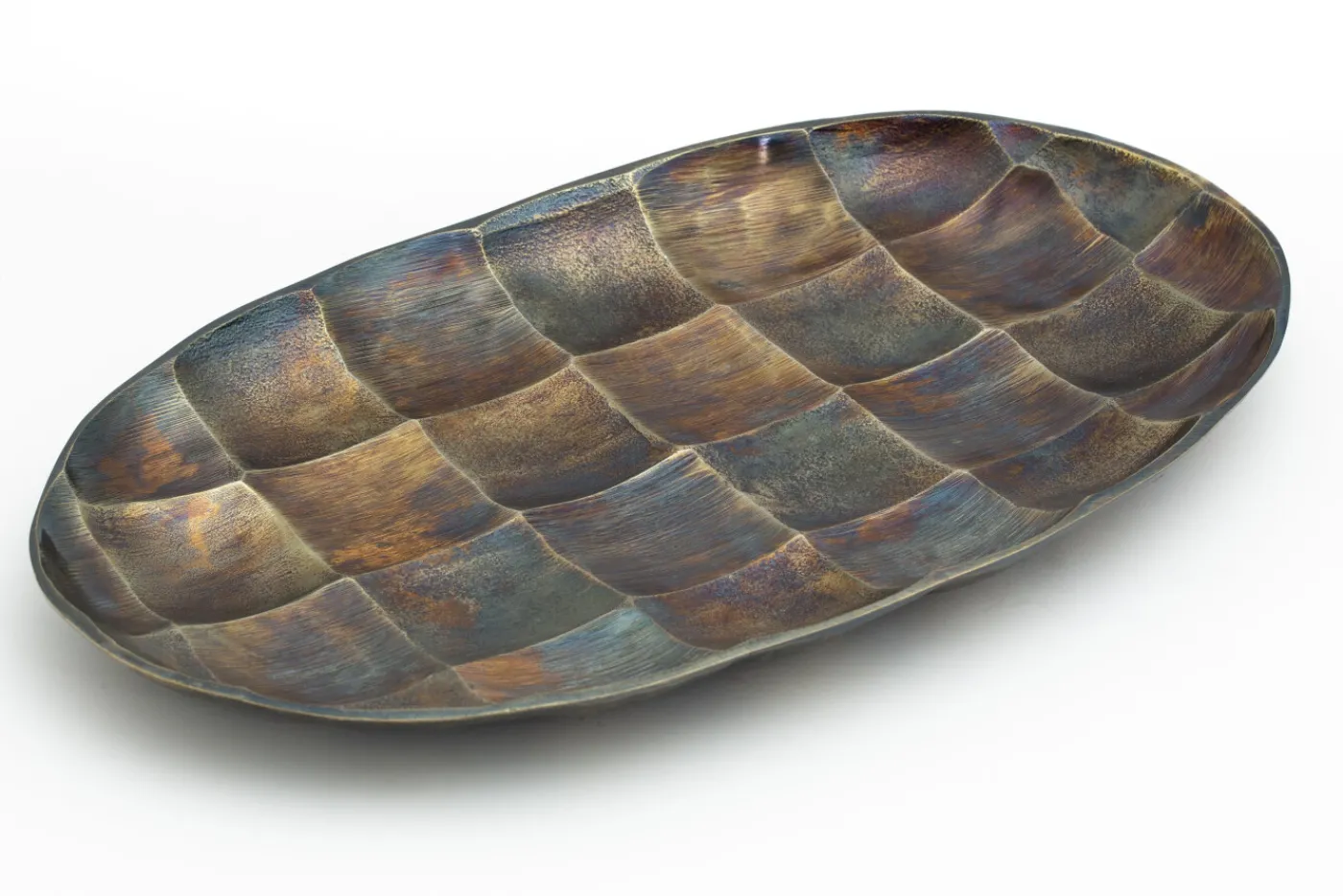 Plats|Plats<Flamant MAURICE, coupe, métal, L Or