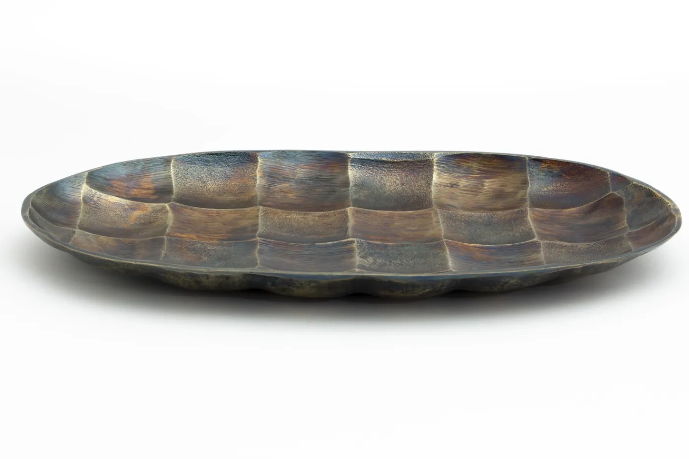 Plats|Plats<Flamant MAURICE, coupe, métal, L Or