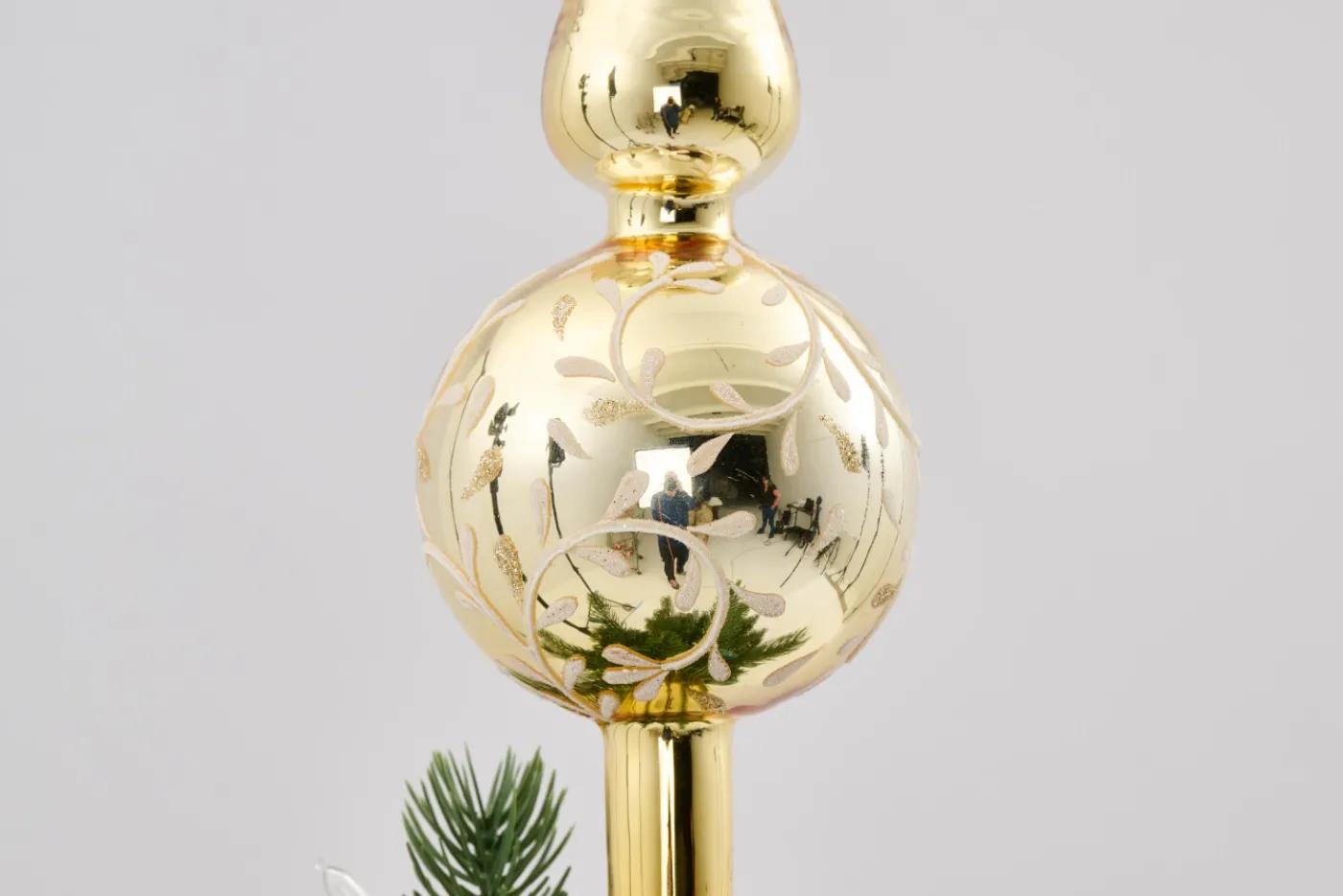 Boules De Noël|Boules De Noël<Flamant MELCHI, Pic de Noël Or