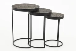 Tables D’Appoint & Consoles|Tables D’Appoint & Consoles<Flamant MENA, bout de canapé, set de 3 Mixte