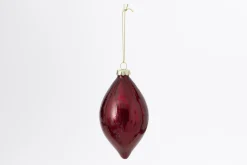 Boules De Noël|Boules De Noël<Flamant MERENSE, pendentif Noël Rouge