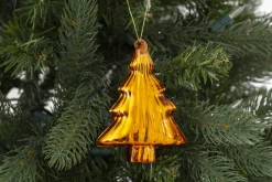 Boules De Noël|Boules De Noël<Flamant MERRYL, pendentif Noël Orange