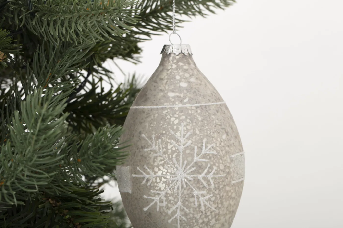 Boules De Noël|Boules De Noël<Flamant MILKO, pendentif Noël, L Blanc