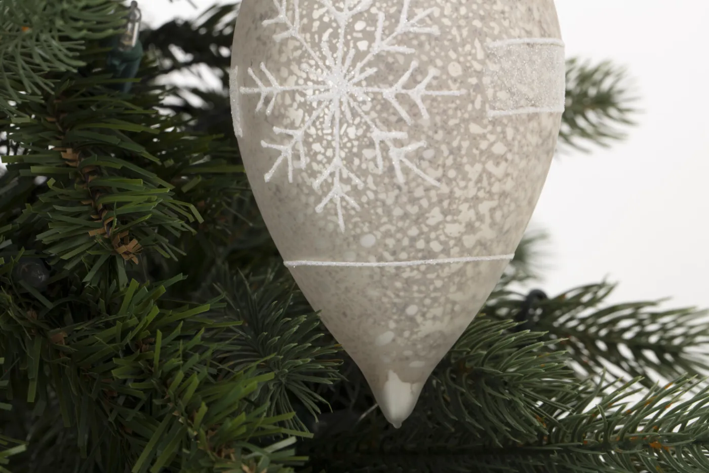 Boules De Noël|Boules De Noël<Flamant MILKO, pendentif Noël, L Blanc