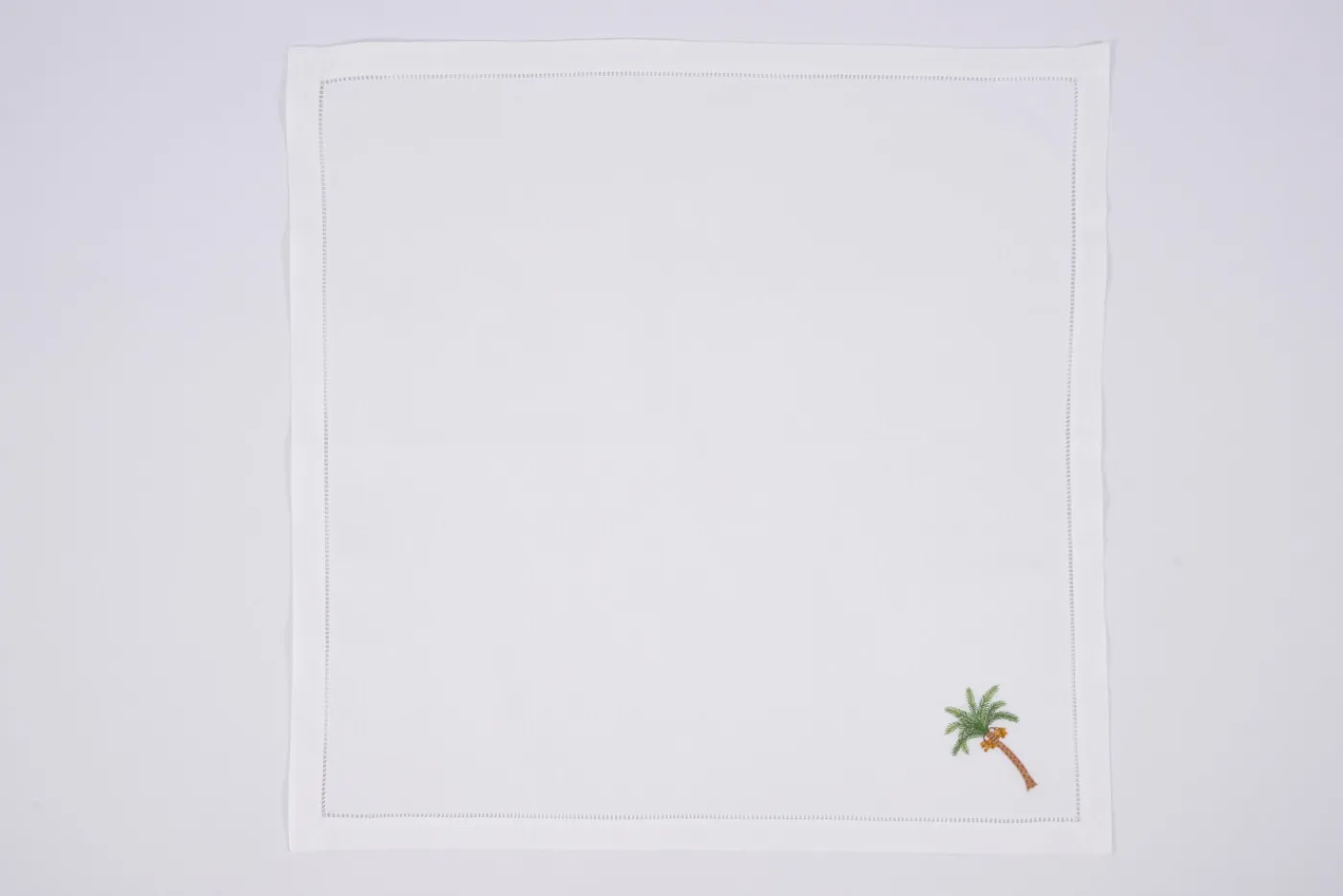 Serviettes|Textile<Flamant MIMOSA, serviette, broderie, set de 6 Mixte