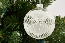 Boules De Noël|Boules De Noël<Flamant MIRACLE, boule de Noël Blanc