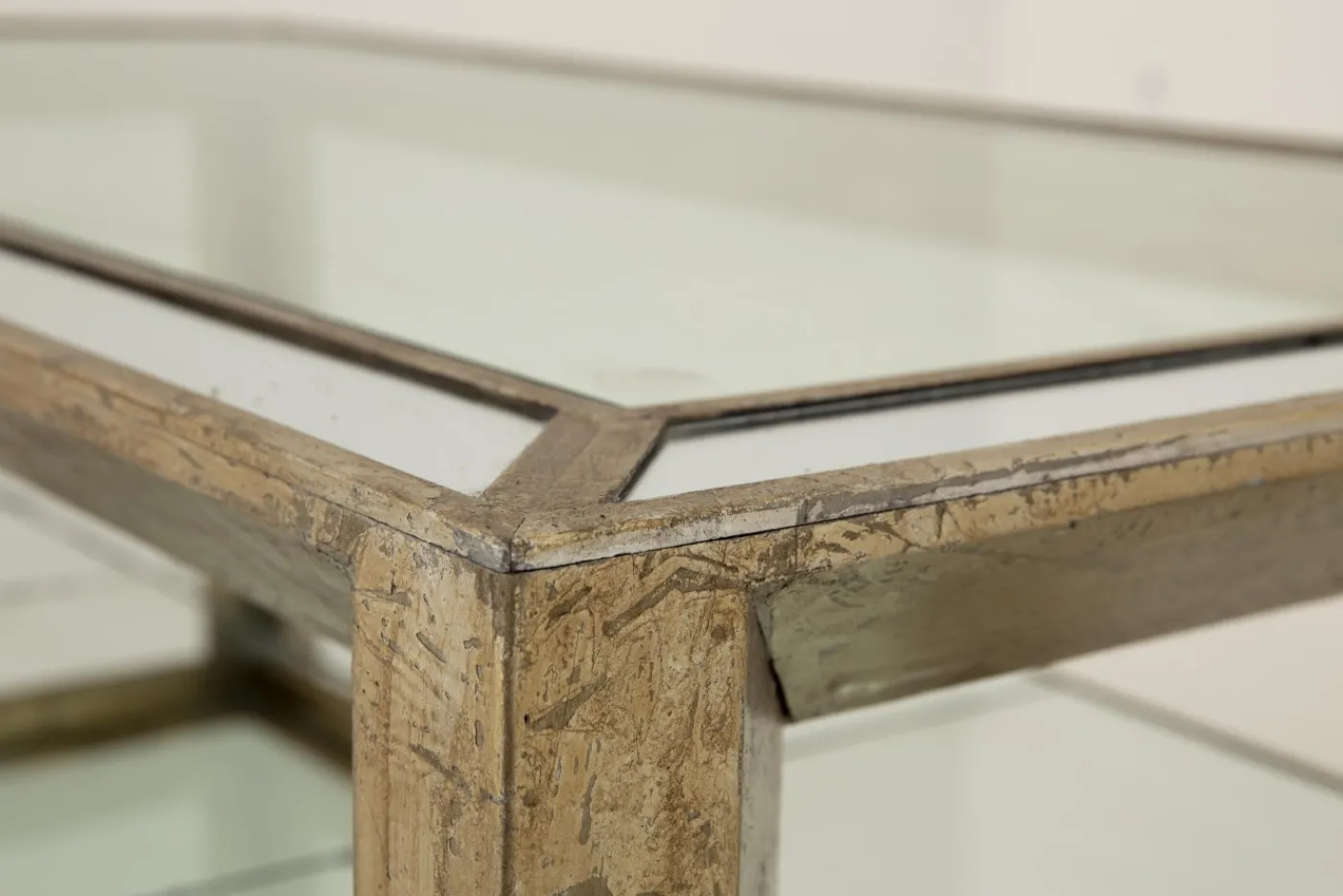 Tables De Salon|Tables De Salon<Flamant MITCHELL, table basse, rectangulaire, verre miroir et bois, 160x80