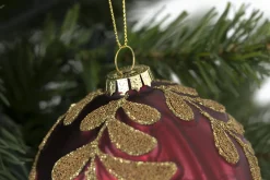 Boules De Noël|Boules De Noël<Flamant MOCHA, boule de Noël Rouge