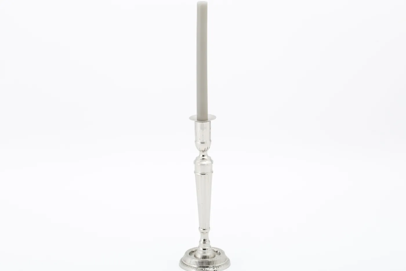 Chandeliers|Chandeliers<Flamant MOLLY, bougeoir, plaqué nickel Argent