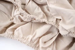 Linge De Lit|Linge De Lit<Flamant MONIQUE, drap-housse, 160x200, bege Gris