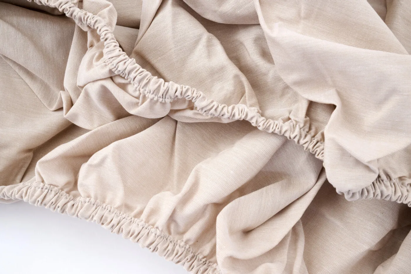 Linge De Lit|Linge De Lit<Flamant MONIQUE, drap-housse, 180x200, bege Gris