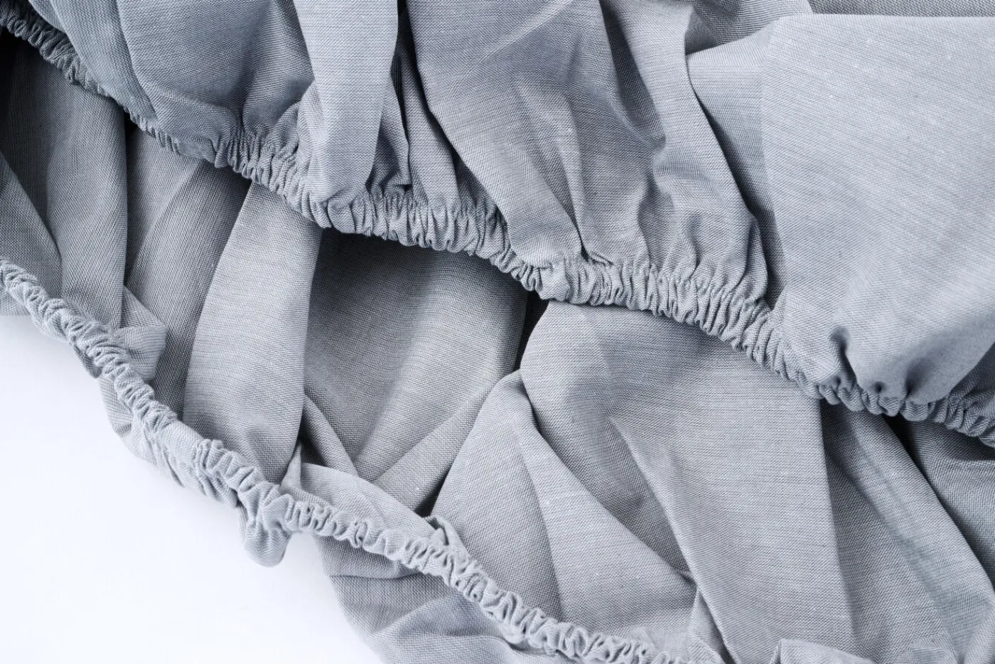 Linge De Lit|Linge De Lit<Flamant MONIQUE, drap-housse, 180x200, grey Gris