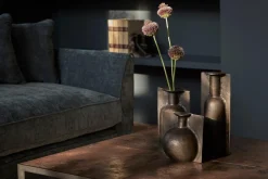 Pots Et Vases|Décoration<Flamant MONO, vase, métal, L Noir