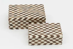 Paniers|Décoration<Flamant MOSTRID, boîte, S Brun
