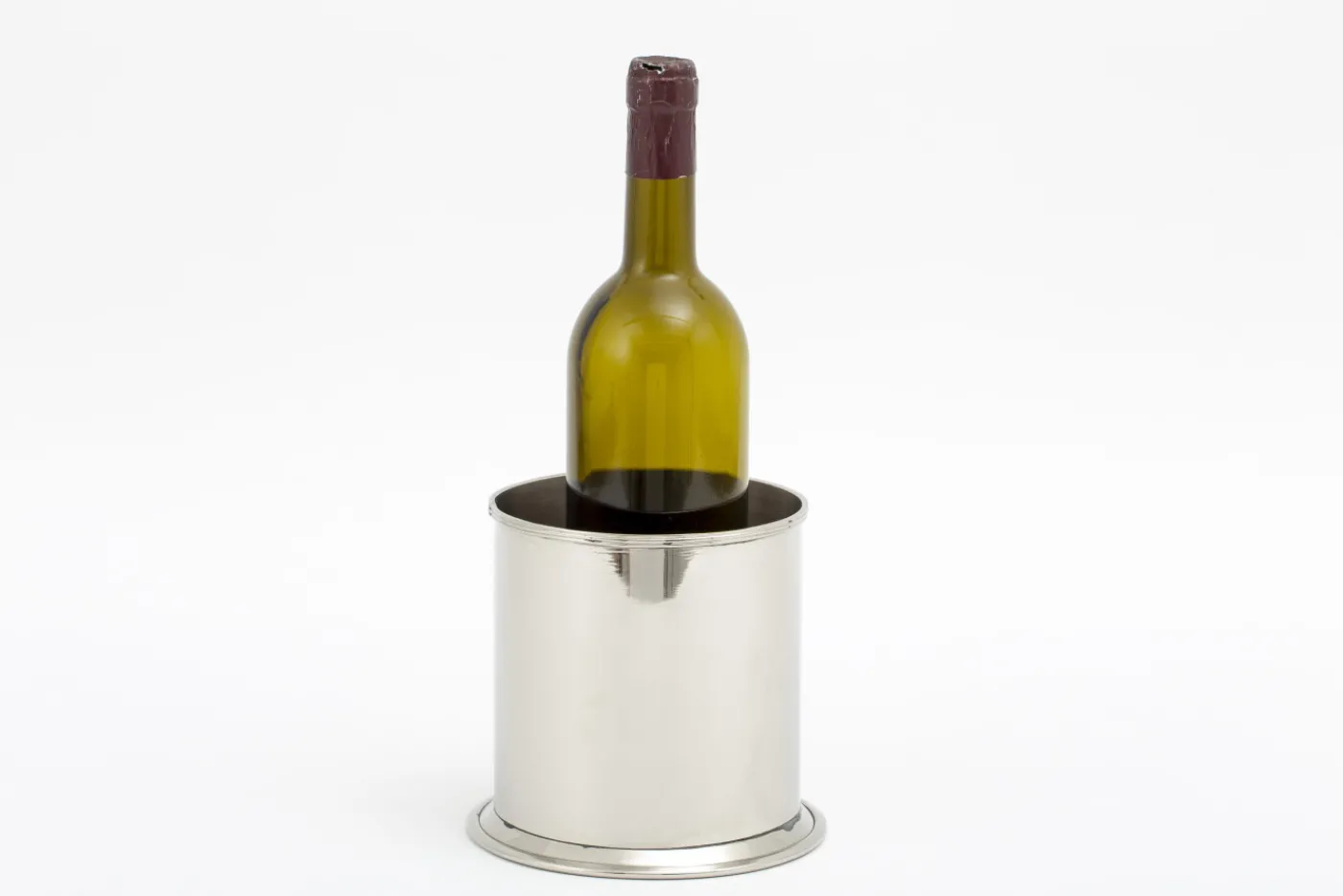 Carafes Et Bouteilles|Carafes Et Bouteilles<Flamant MUDELI, porte-bouteille, nickel Argent