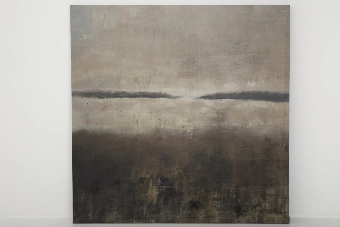 Art|Décoration<Flamant MURTAGH, peinture à l'huile Mixte