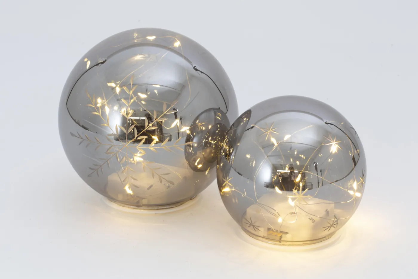 Décoration De Noël|Décoration De Noël<Flamant MYOSOTIS, deco de Noël, S, avec leds Gris