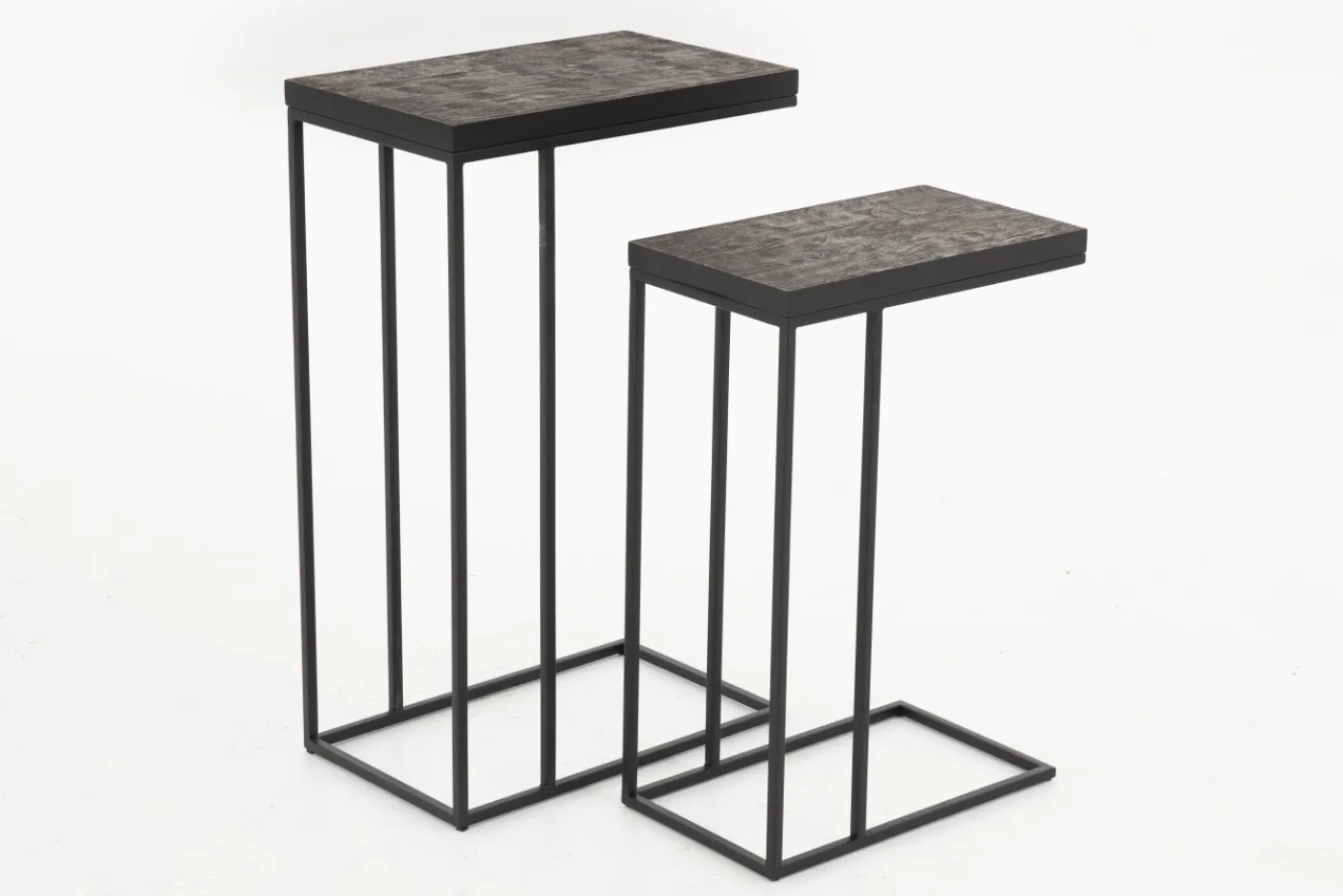 Tables D’Appoint & Consoles|Tables D’Appoint & Consoles<Flamant MYRALIS, bout de canapé, set de 2 Noir