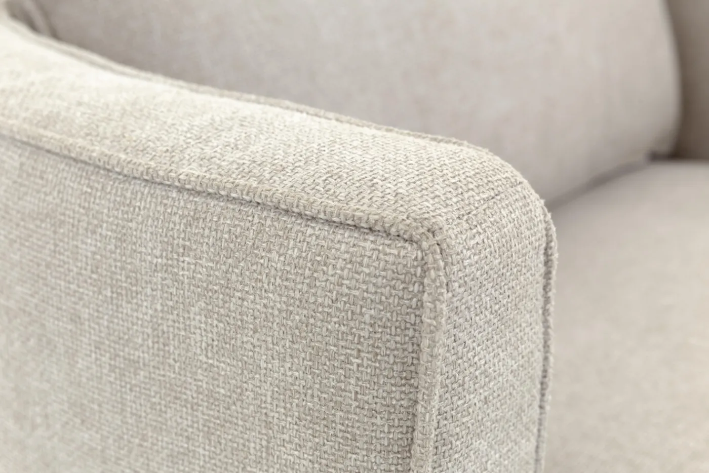 Fauteuils|Sièges<Flamant NELIA, fauteuil, naturel, rotatif Blanccassé