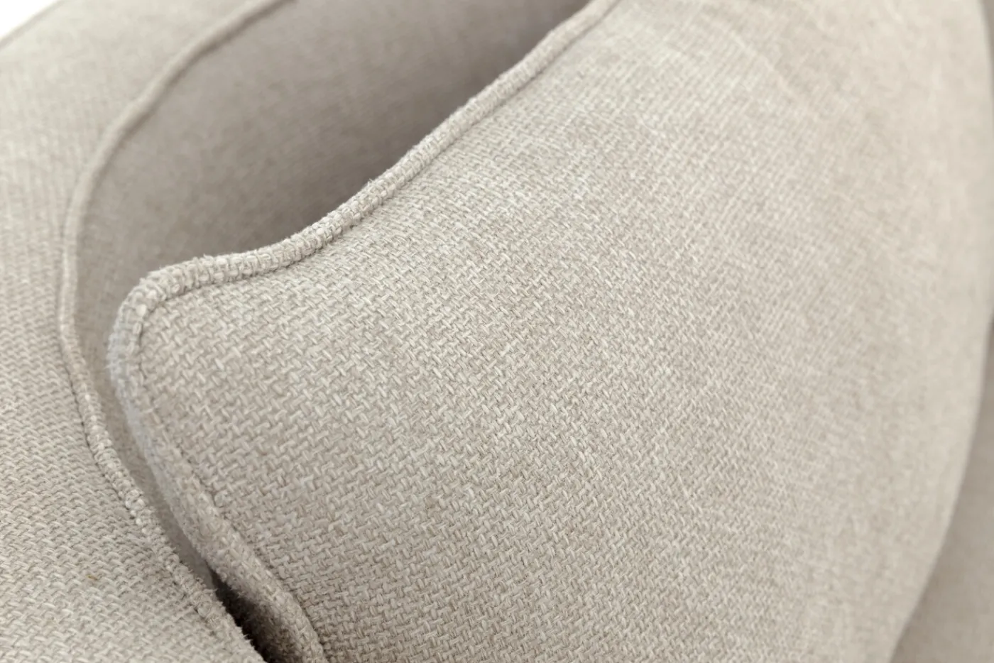 Fauteuils|Sièges<Flamant NELIA, fauteuil, naturel, rotatif Blanccassé