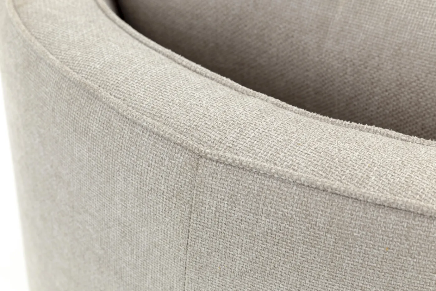 Fauteuils|Sièges<Flamant NELIA, fauteuil, naturel, rotatif Blanccassé