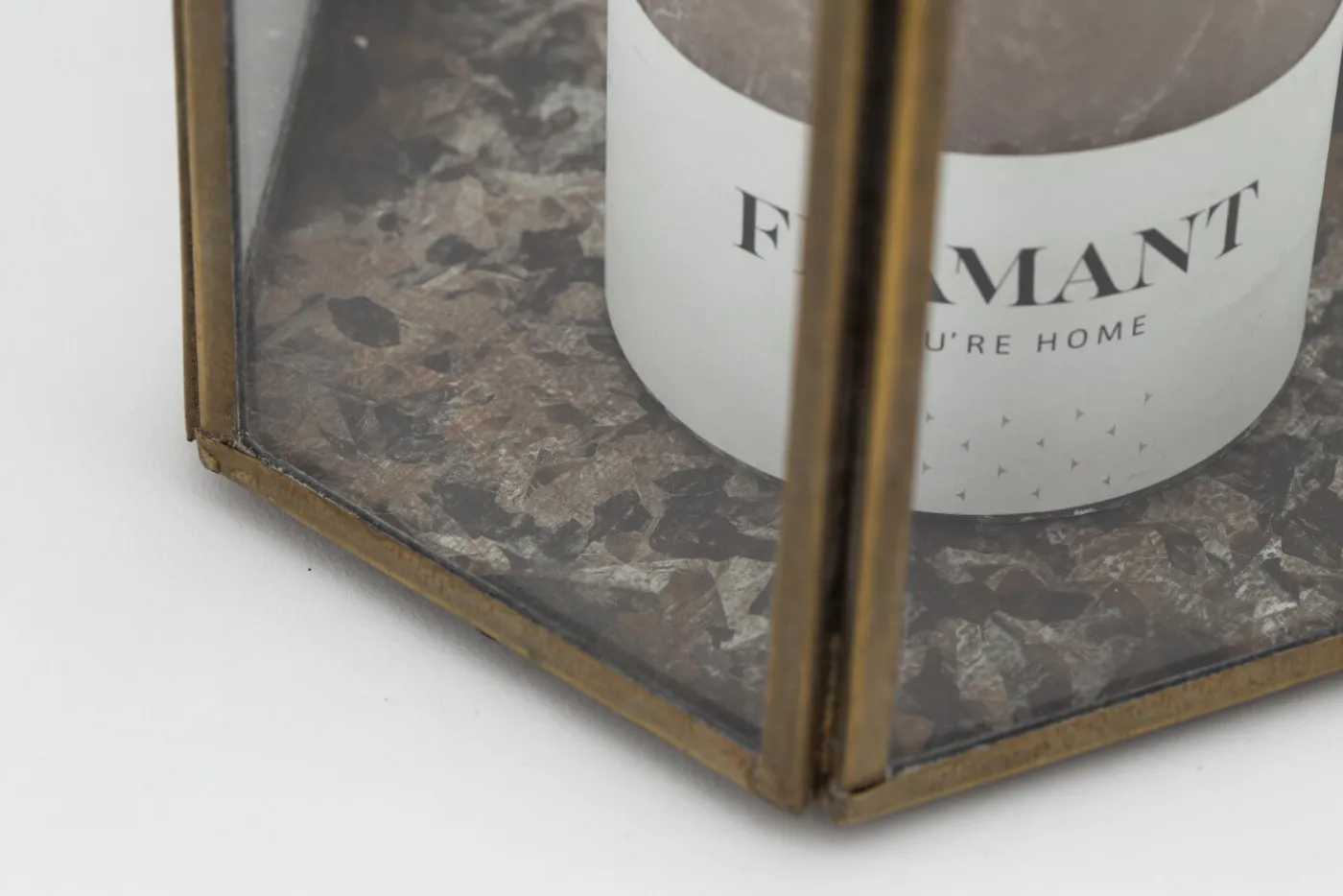 Porte Bougie, Chauffe-Plats Et Photophores|Porte Bougie, Chauffe-Plats Et Photophores<Flamant NESSINO, photophore, fer et verre, L Transparent