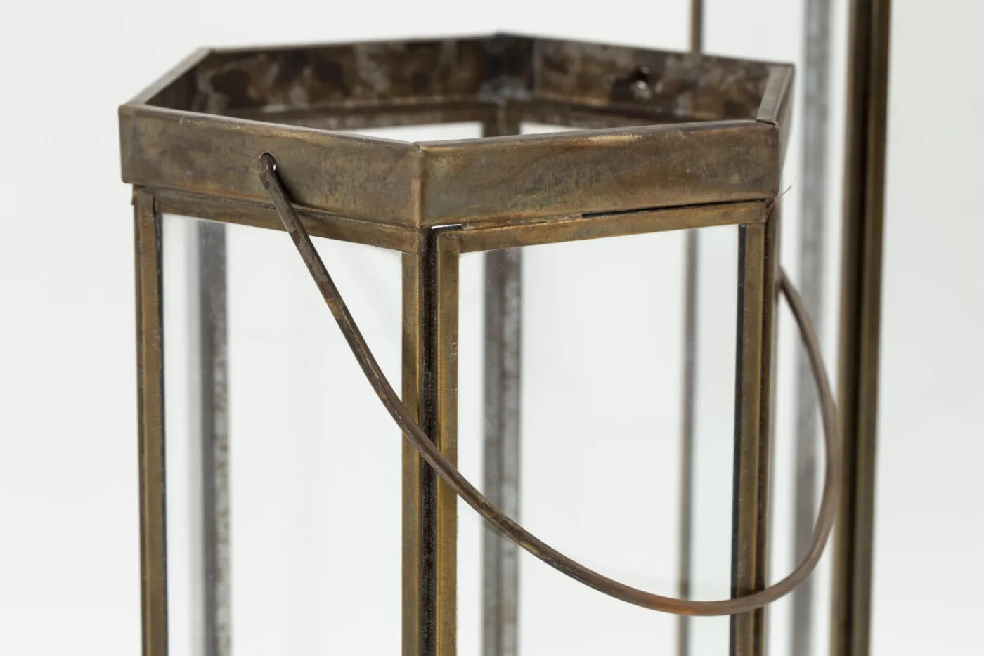 Porte Bougie, Chauffe-Plats Et Photophores|Porte Bougie, Chauffe-Plats Et Photophores<Flamant NESSINO, photophore, fer et verre, L Transparent