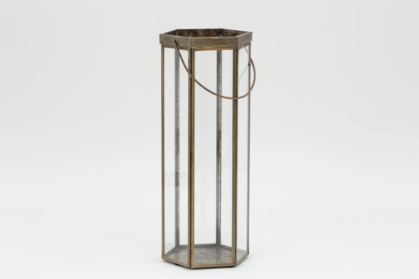Porte Bougie, Chauffe-Plats Et Photophores|Porte Bougie, Chauffe-Plats Et Photophores<Flamant NESSINO, photophore, fer et verre, S Transparent