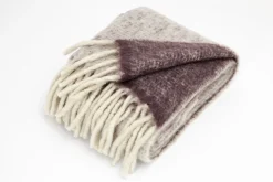 Plaids Et Couvre-Lits|Plaids Et Couvre-Lits<Flamant NEWTOWN, plaid, violet Pourpre