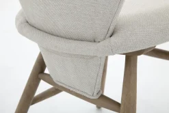 Chaises|Chaises<Flamant NIKOLAJ, chaise, lin naturel Blanccassé