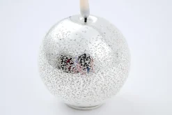 Bougies|Décoration<Flamant NORELL, bougie leds, , S Argent