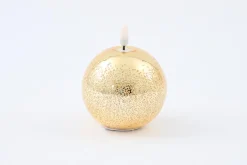 Bougies|Décoration<Flamant NELL, bougie leds, , S Or