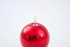 Bougies|Décoration<Flamant NORELL, bougie leds, , S Rouge