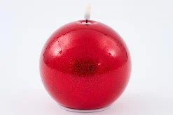 Bougies|Décoration<Flamant NORELL, bougie leds, , L Rouge