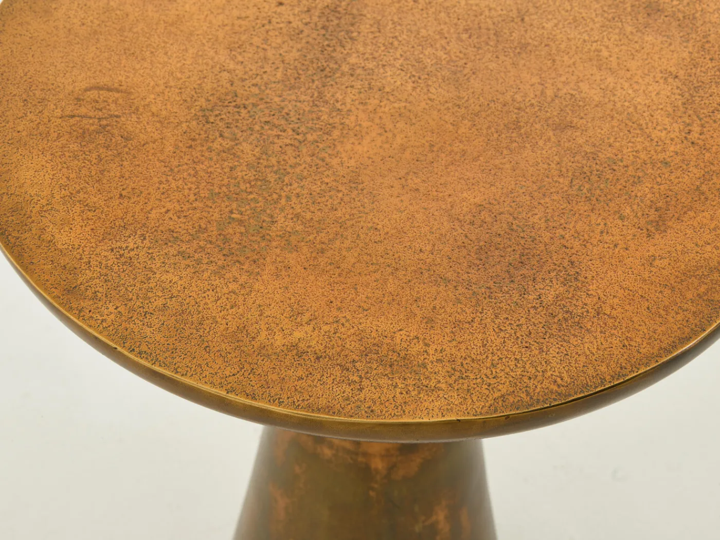 Tables D’Appoint & Consoles|Tables D’Appoint & Consoles<Flamant NOUD, bout de canapé, métal, ronde Or